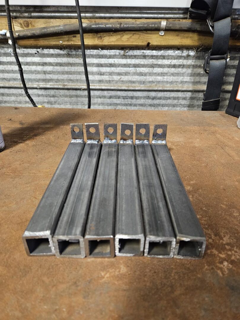 Legs for Security Bars for Welding